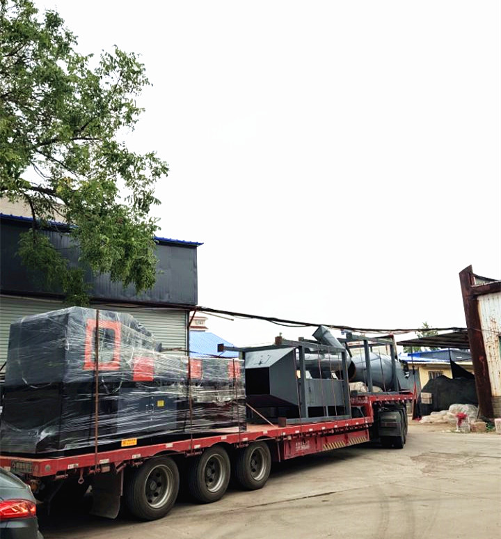 重庆客户整套固废流水线发货(图1)