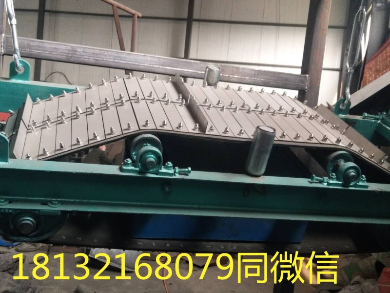 回收废料尾料中的铁使用悬挂铠装式除铁器(图1)